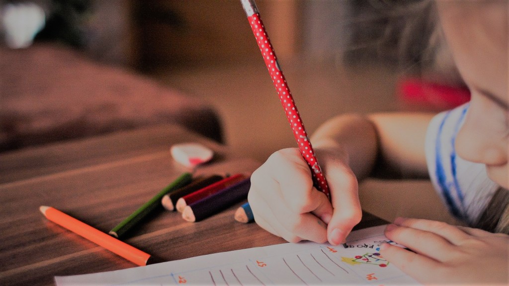 兒童在寫作時培養組織力和創造力。